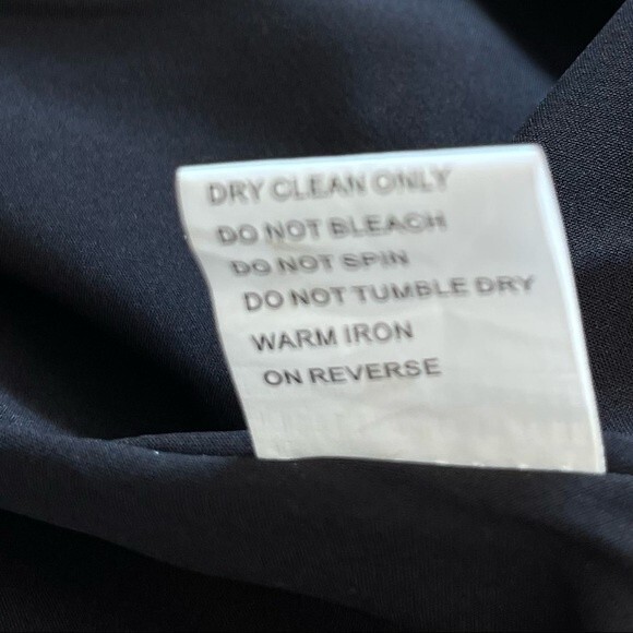 Wrong Side of Right Black Scuba Neoprene Crystal Embellished Fit & Flare Dress S - Picture 16 of 16